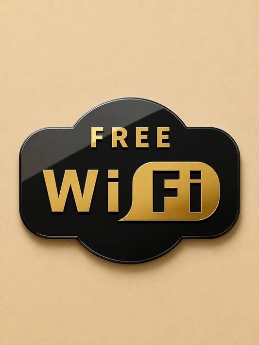 WiFi Access Sign