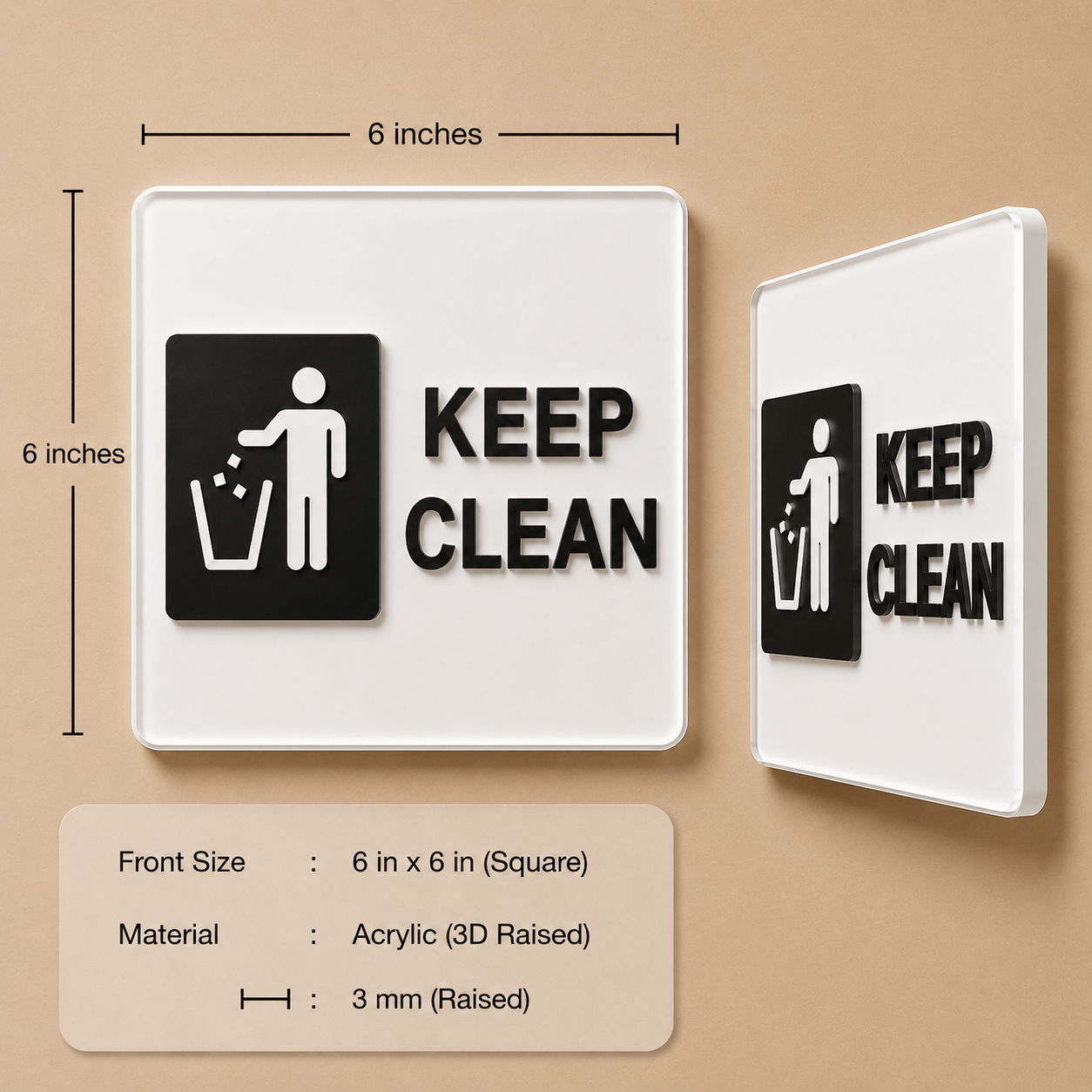 KEEP CLEAN