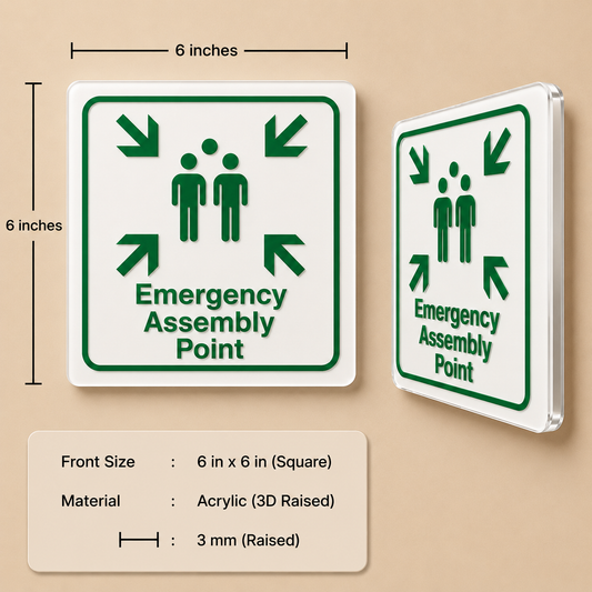 Emergency Assembly Point Sign